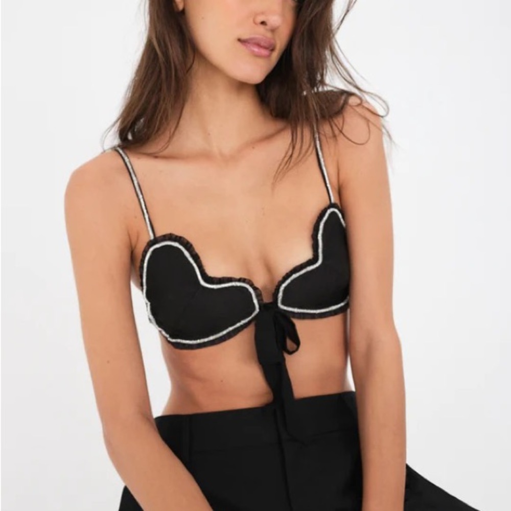 NWT For Love and Lemons Cora Bra Top